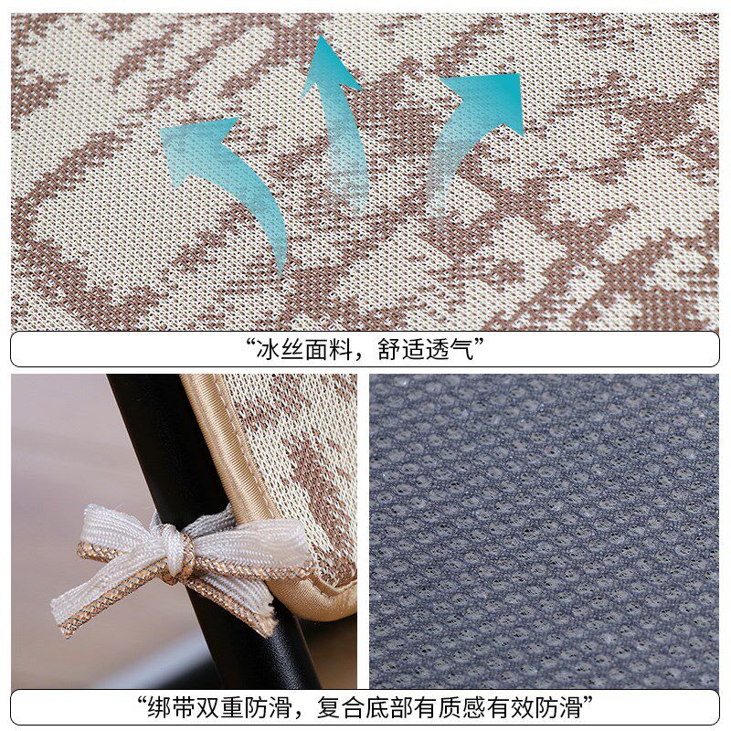 躺椅一体凉席可拆洗夏天午休午睡折叠躺椅专用垫子沙发懒人椅垫子