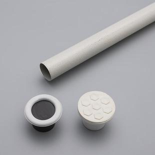 遮光窗帘免打孔安装伸缩杆一整套2024新款卧室客厅拼接遮阳隔热帘