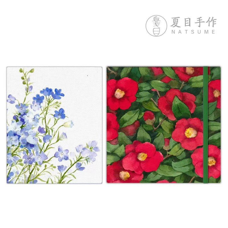NATSUME x o知清水彩19cm大正方手工水彩本300g20张40页