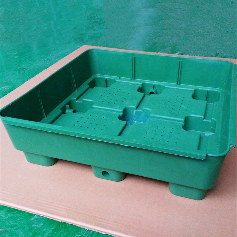 屋顶花盆立体绿化植物储水花盆绿墙垂直绿化方形专用塑料屋顶花箱