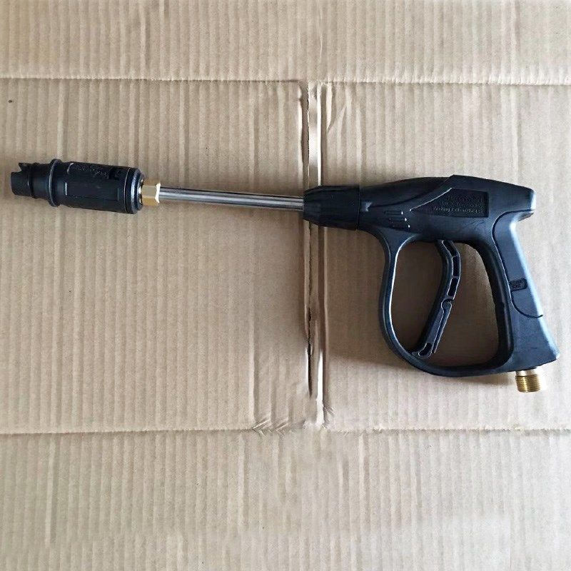 家用清洗机洗车机配件长短两用高压洗车水枪头加长杆喷头扇面水柱