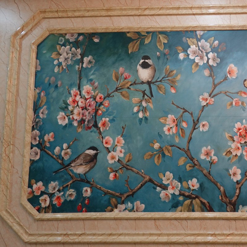 立体平面客厅电视背景墙 纸壁画大型壁画 背景墙沙发壁纸墙面装饰图片