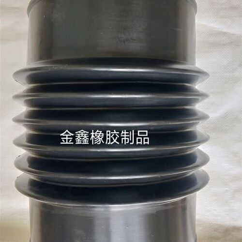 内径200mm橡胶波纹伸缩软管化工管道接头水N管PVC管道连接排污水