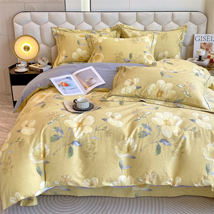 纯棉加厚磨毛被套单i件160被罩150x200x230单独220x240儿童1米518