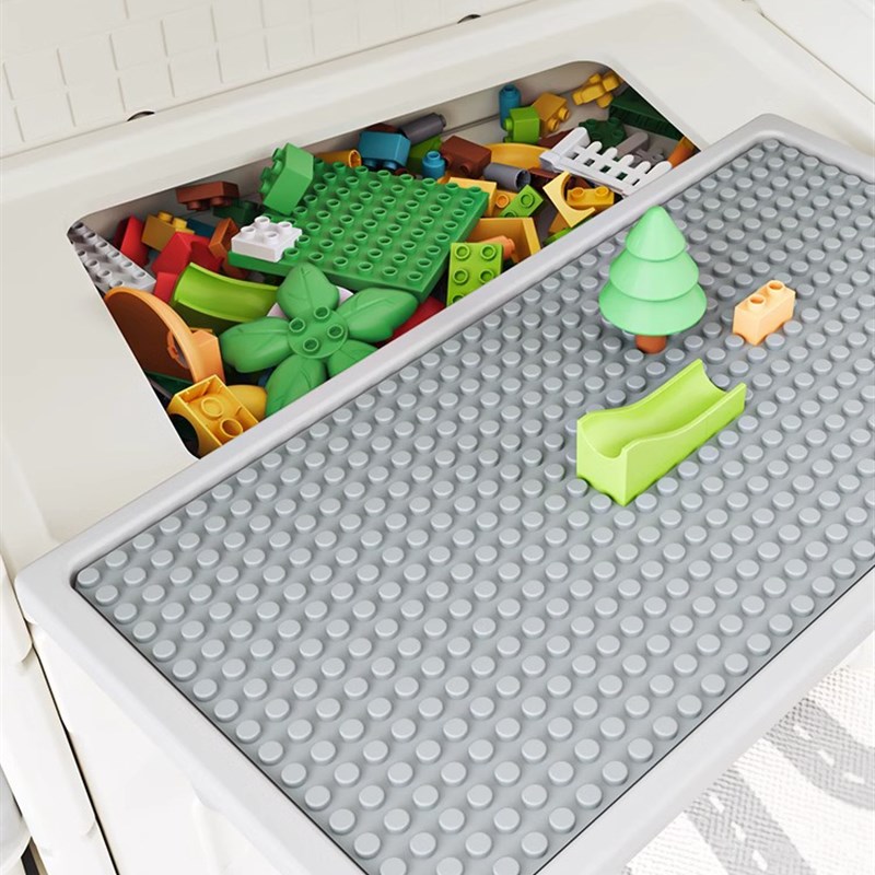 哈比树儿童玩具收纳架整理柜家用客厅宝宝置物架厨房多层分类书架