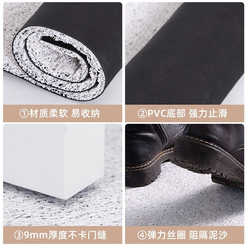 入户门地垫家用玄关进门垫丝圈防滑地毯I红色喜庆新年可剪裁脚垫,居家布艺,入户地垫,淘宝优惠券,粉丝福利购,淘宝优惠卷