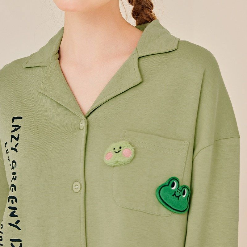 女春秋季新款纯m棉长袖可爱休闲大码全棉家居服套装,女士内衣/男士内衣/家居服,睡衣/家居服套装,淘宝优惠券,粉丝福利购,淘宝优惠卷