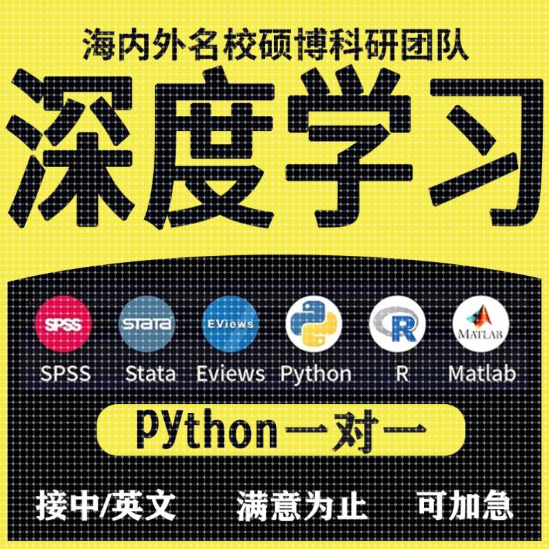 python深度学习机器优化算法代做跑编服务代码指导编写调试接单