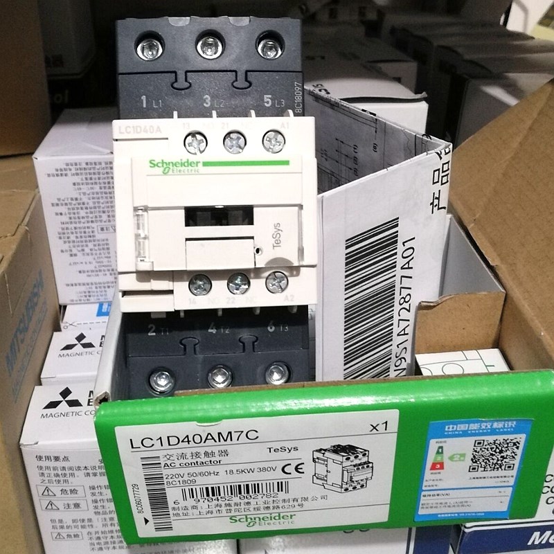 电梯配件/原产正品施耐德(上海) 交流接触器/LC1D40M7C/AC220V