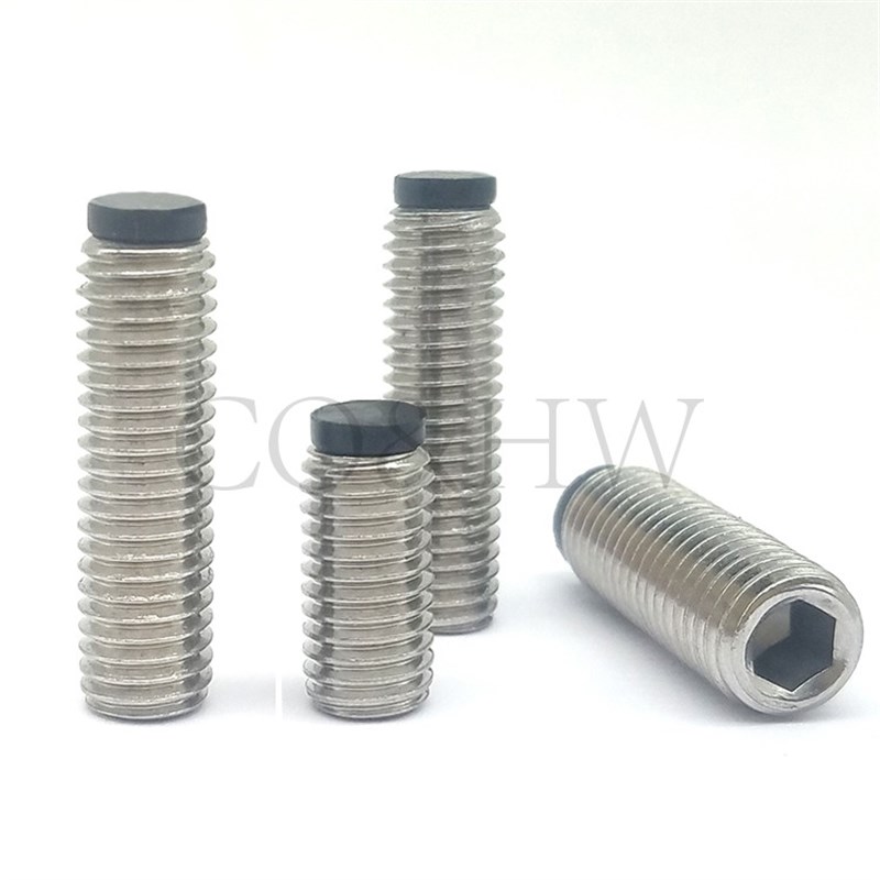 带聚氨酯挡块防震螺栓SBCTS5/6 6-60防滑止动螺丝铜机米TDA21