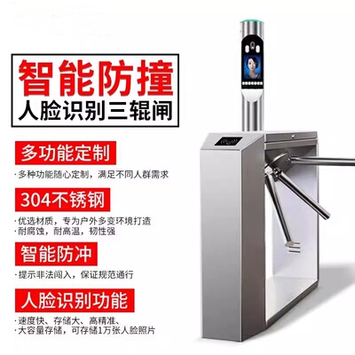摆闸人行通栅栏机机翼闸三辊闸工地考勤社区人脸识别门禁系统All