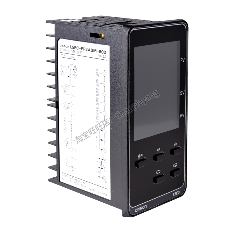 欧姆龙数字温控器E5EC-RR2ASM-800 QR2ASM CR2ASM 820 808 04 810