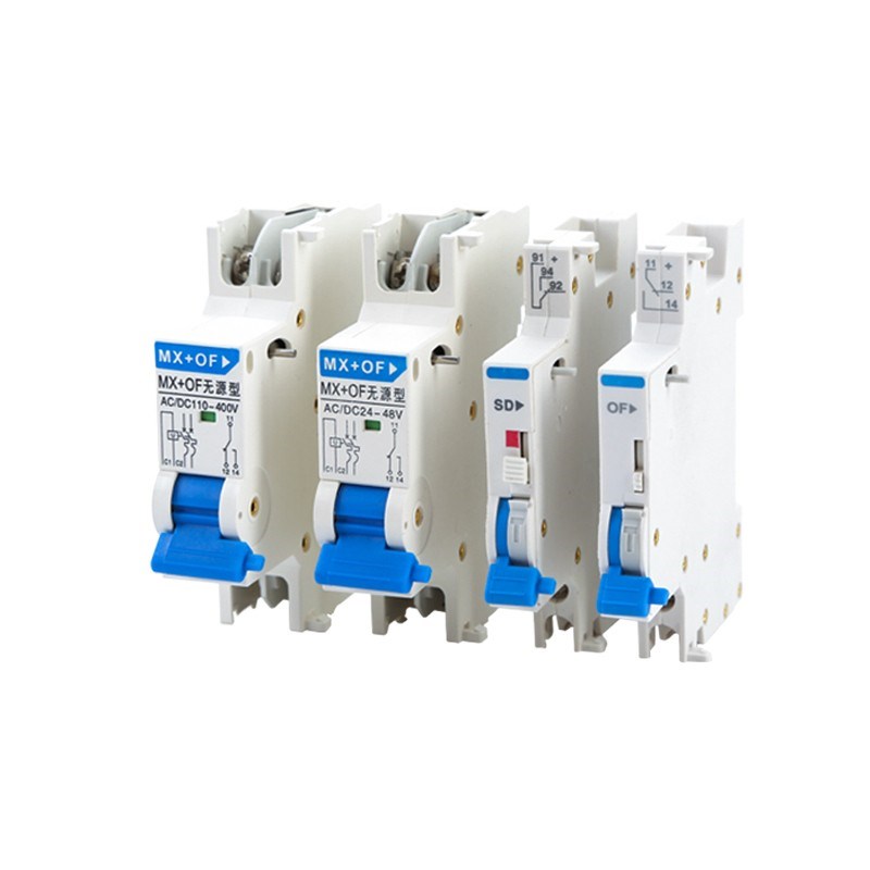 过欠压脱扣器MN MX+OF无源/有源分励辅助脱扣器报警消防220V MV