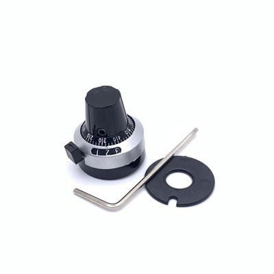 4MM 6.35MM WXD3 3590S 精密刻度旋钮帽 多圈电位器 数字旋钮帽子