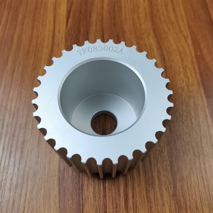 YF083002A皮带轮8M32齿φ81.49厚度50轴孔φ19/101200107-A000
