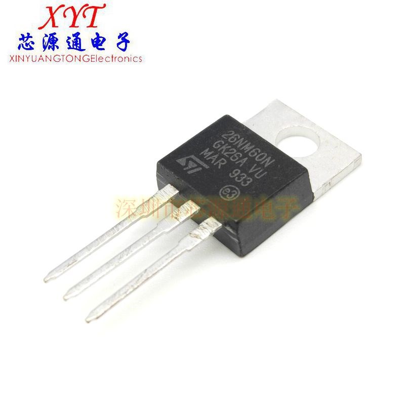 进口 26NM60N 场效应管/MOS STP26NM60N 三极管 TO-220 20A/600V