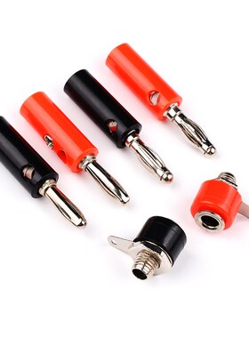 香蕉型插头4MM灯笼头 测试插头 灯笼型JS-910B/999/333/555接线柱