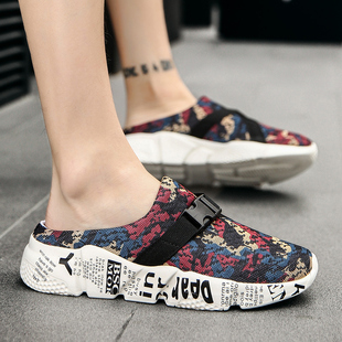 男士 室外沙滩凉鞋 时尚 夏季 外穿凉 潮流个性 拖鞋 韩版 2021新款 F男鞋