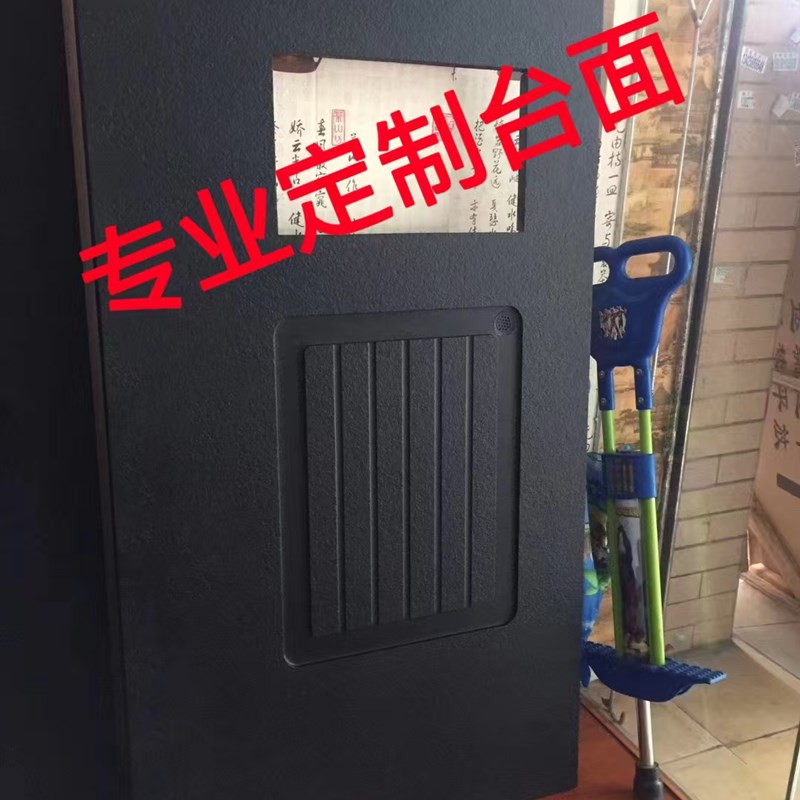 火烧石定制石面大理石桌面餐桌圆台面长方形各种尺寸定做火烧石面