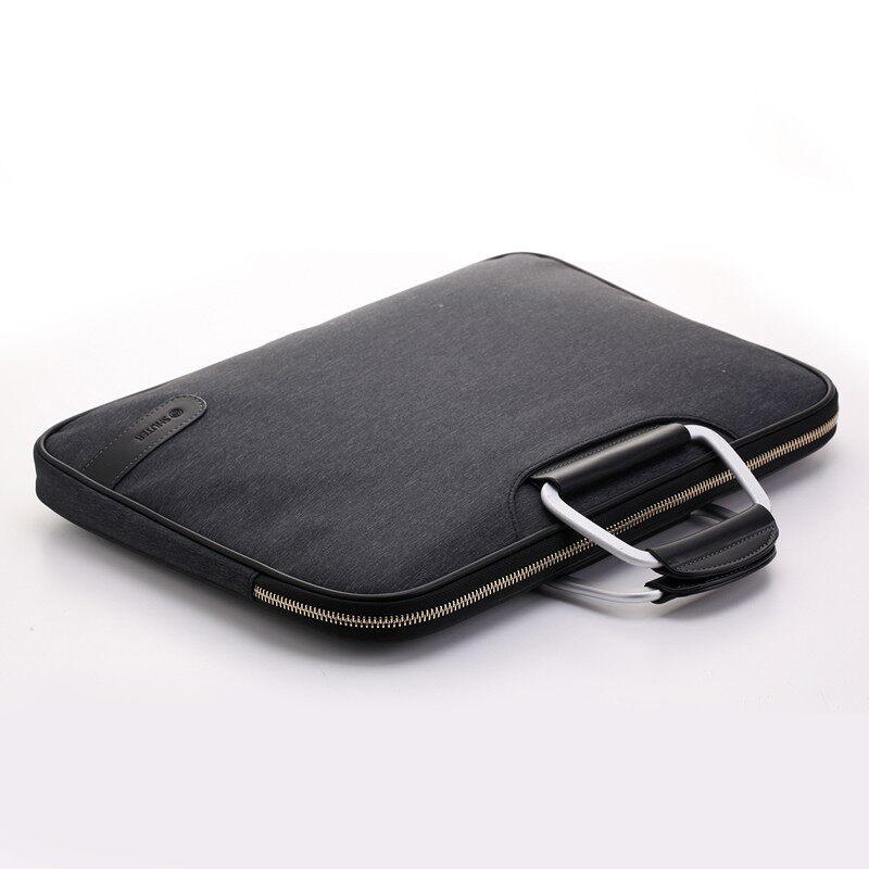 商务办公手提包帆布公p文包 铝合金手柄 男女会议包手提文件袋定