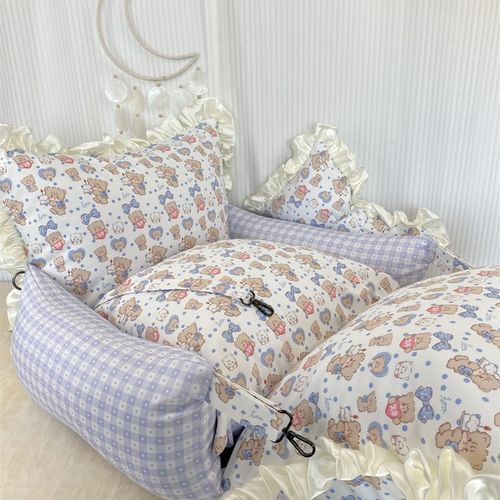 宠物车载窝防水可拆洗中小型猫狗汽车副驾驶前后排安全座椅多用窝