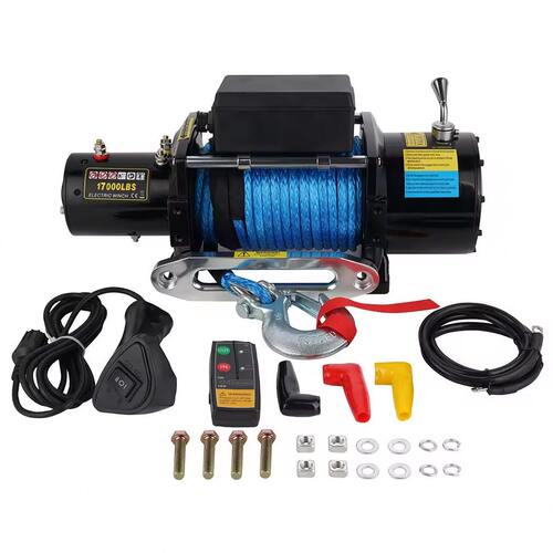 12v/24v 17000磅电动绞盘 价1年质保