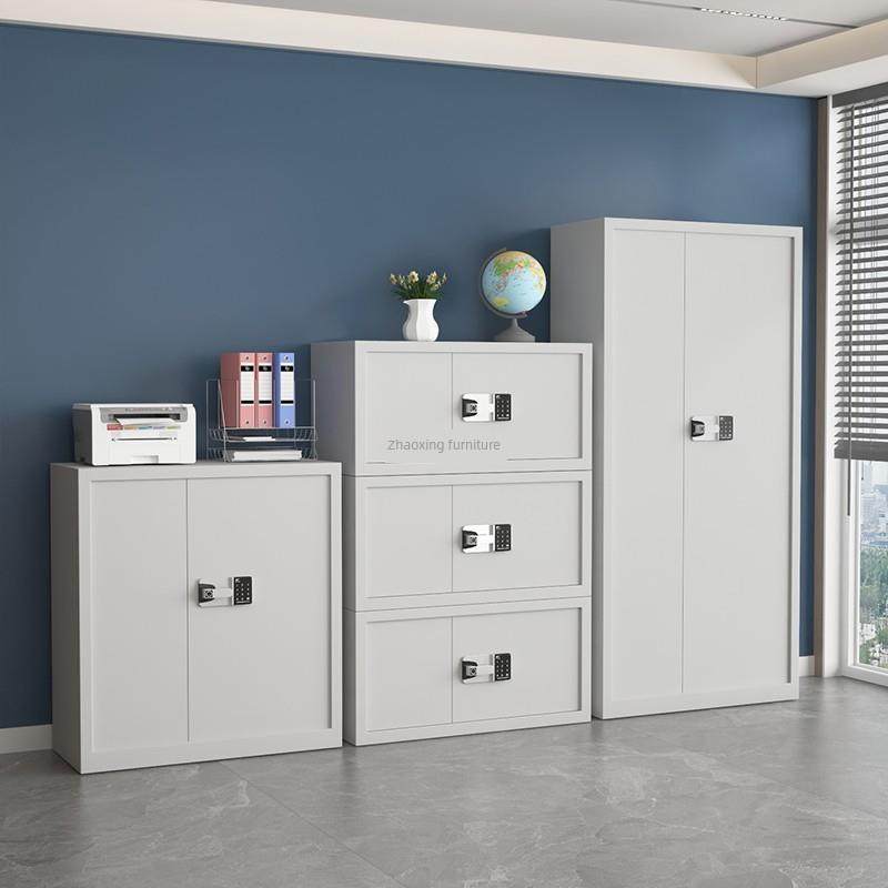 长沙电子保险柜密码锁文件柜铁保险柜办公室指纹锁数据文件柜