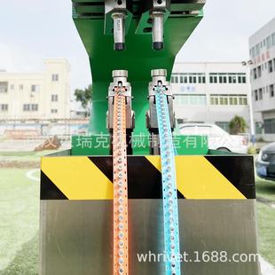 置现 标志牌双头铆钉机 一次铆2个铆钉 油压 气压驱动两种动力装