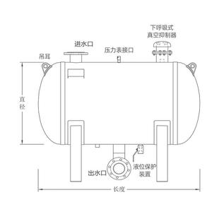 不锈钢稳流罐现货 无负压叠压变频供水设备小区二次增压水泵恒压