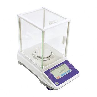 AE124C电磁力触摸屏0.1mg内部校准实验称量120g 万分之一分析天平