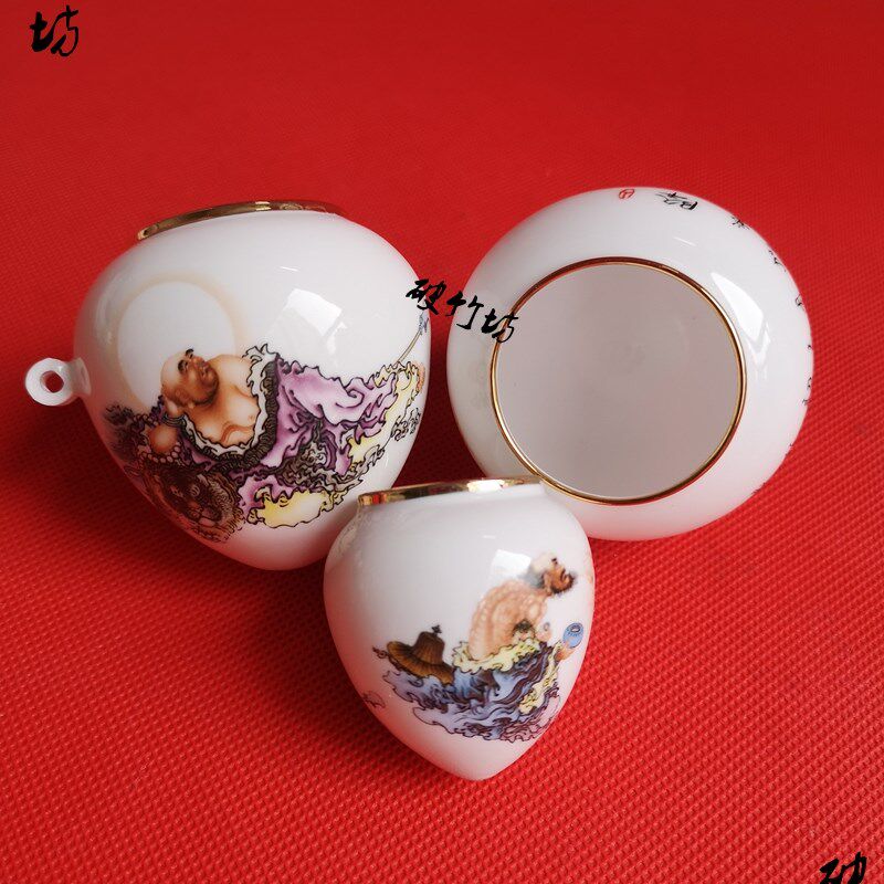 大号降龙罗汉伏魔罗汉鸟食罐水食杯子鸟缸 川笼画眉笔配件Z2.0丝