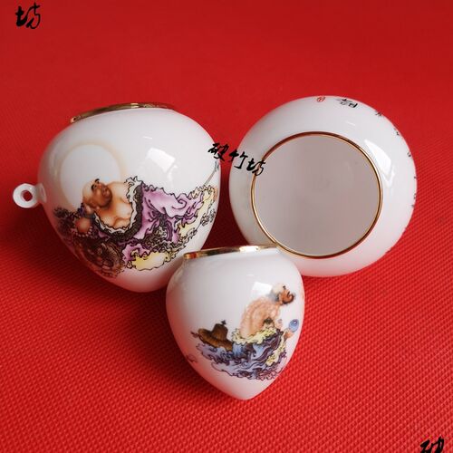 大号降龙罗汉伏魔罗汉鸟食罐水食杯子鸟缸 川笼画眉笔配件Z2.0丝