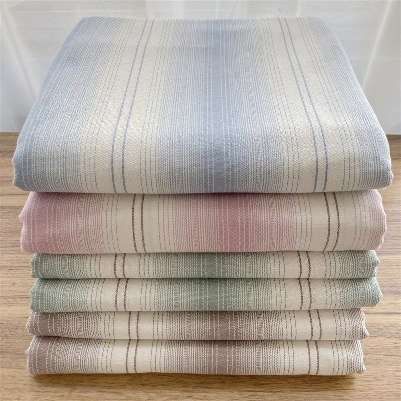 老粗布纯棉床单加厚加密单件三件套单人双人被单条纹夏季四季山东