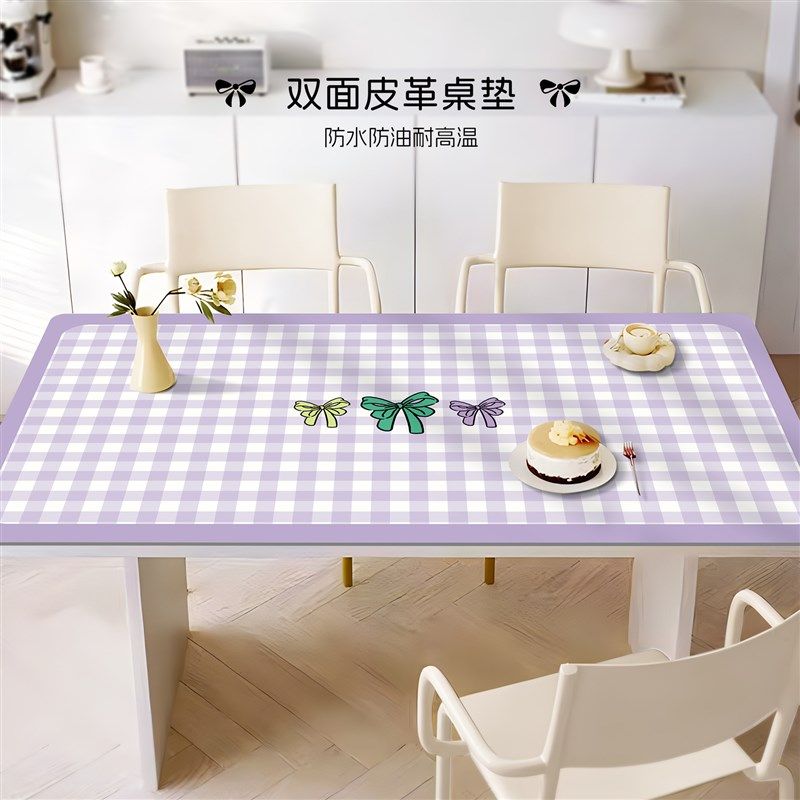 多巴胺卡通餐桌桌垫防油防水防烫免洗茶几台布隔热桌面皮革桌布,居家布艺,桌布,淘宝优惠券,粉丝福利购,淘宝优惠卷