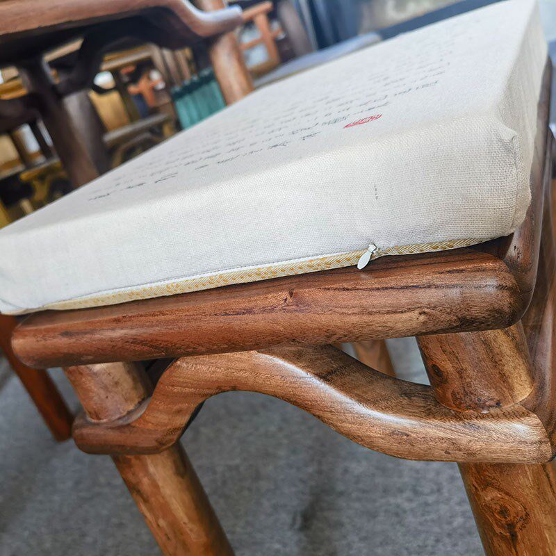 良宵引减字谱古琴桌凳坐垫可拆卸亚麻布回弹好的海绵垫扬州古琴