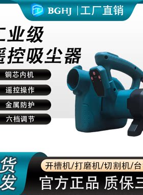 吸尘器自带遥控功能工业除尘器开槽切割机打磨机台锯吹吸两用