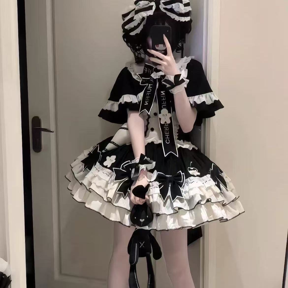 奶油裱花师斗篷lolita洛丽塔裙