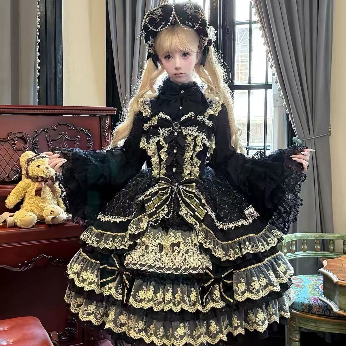 宝石之冕LolitaJSK吊带连衣裙