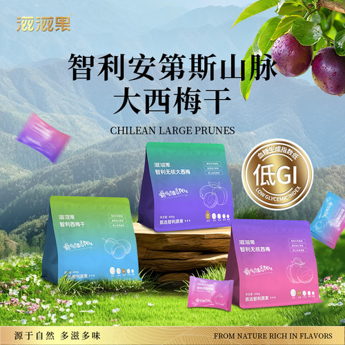 滋滋果0添加智利大西梅干