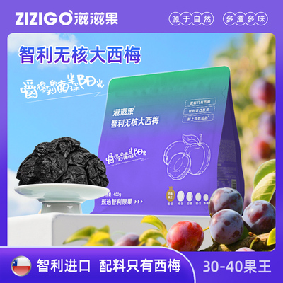 滋滋果30/40果王智利无核西梅干