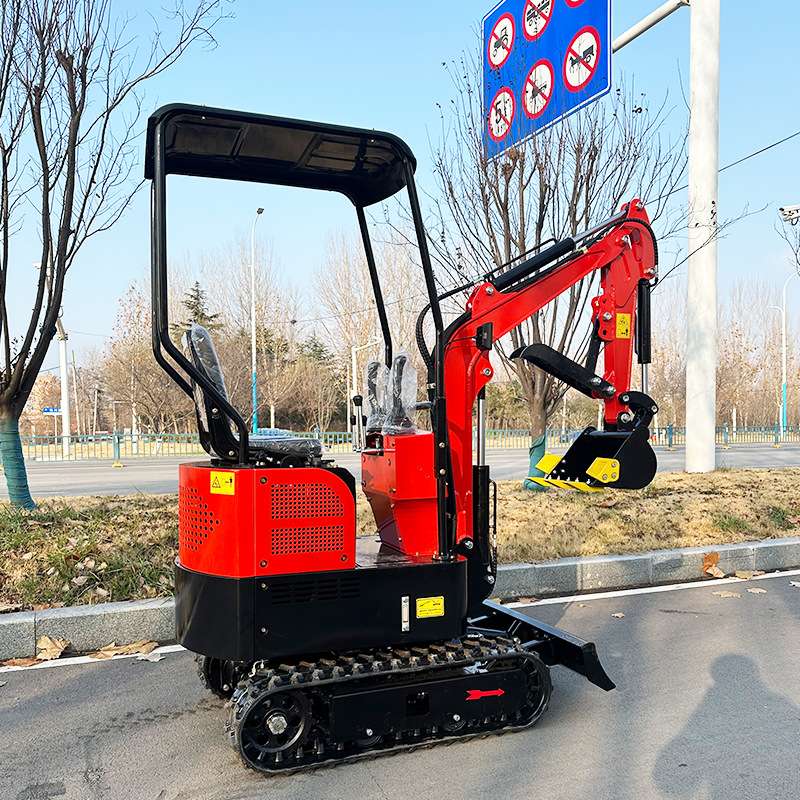 农业园林用小型挖掘机 公路旁绿化小区用履带式挖掘机 微挖
