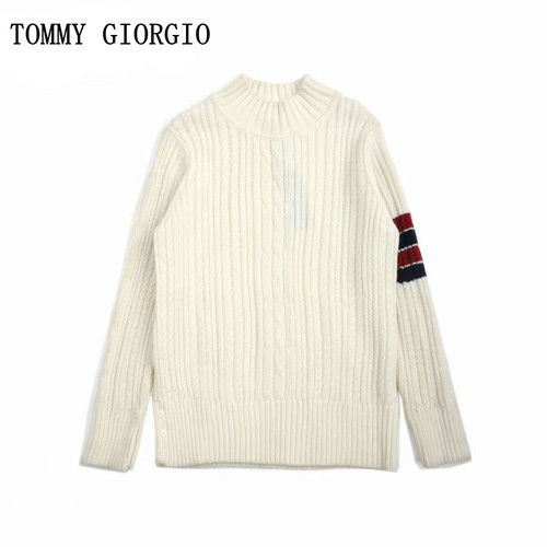 【泡芙辣妈推荐】【TommyGiorgio清仓一件不留】女式针织衫1303