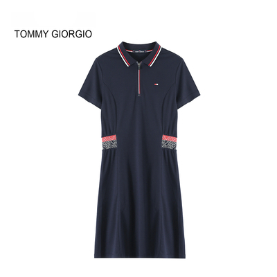 【Tommy Giorgio】连衣裙女式短袖翻领8403