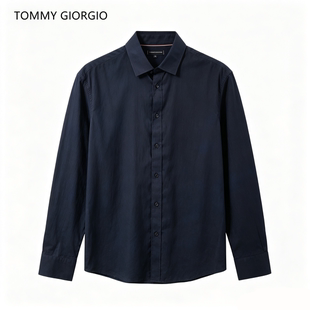 【芳芳力荐】【TommyGiorgio】 男式长袖莱赛尔亚麻衬衫1410