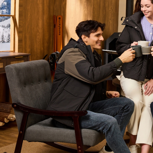 美美推荐【极寒防风羽绒服】【Tommy Giorgio】男式连帽夹克9810