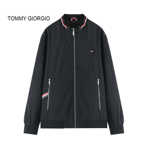 【花花推荐】【Tommy Giorgio薄款立领夹克】英伦外套1010