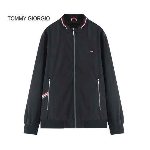 【Tommy Giorgio薄款立领夹克】英伦外套1010