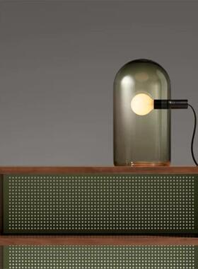 后现代北欧设计师客厅卧室样板展厅床头灯具简约个性创意玻璃台灯