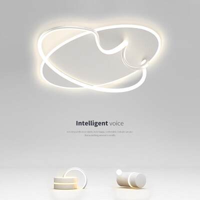 书房灯led吸顶灯现代简约极简北欧客厅灯大气房间创意卧室灯灯具