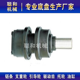 滚轮托挖掘机带底轮22盘轮地链轮推土机配件SD托托轮滑轮